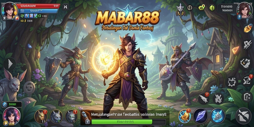 Gameplay MABAR88 dengan petualangan seru dan tantangan menarik.