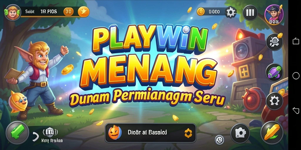 Tangkapan layar gameplay PLAYWIN yang menampilkan interaksi pemain.